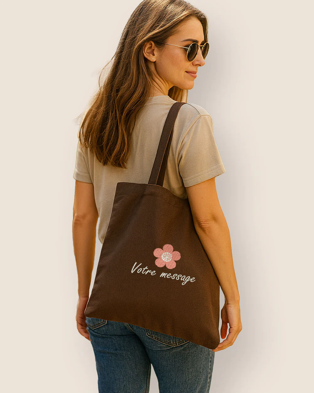 Tote Bag Gastronomique Brode - Coton Bio Ma Table Mon Jardin – Image 3